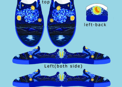 Van Gogh Style Shoes